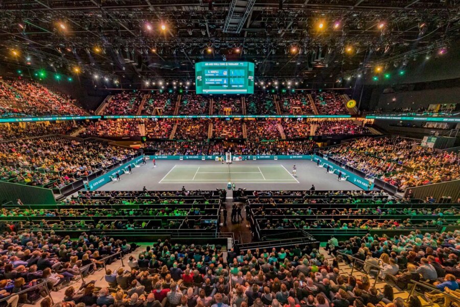 ABN AMRO Tennis Toernooi Rotterdam Ahoy (februari 2024)