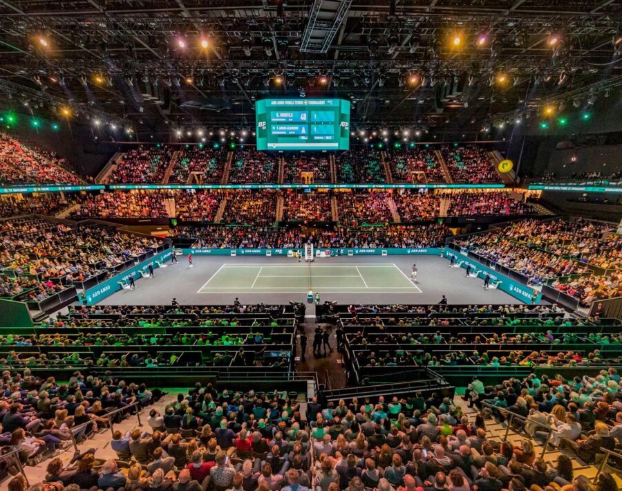 ABN AMRO Tennis Toernooi Rotterdam Ahoy (februari 2025)